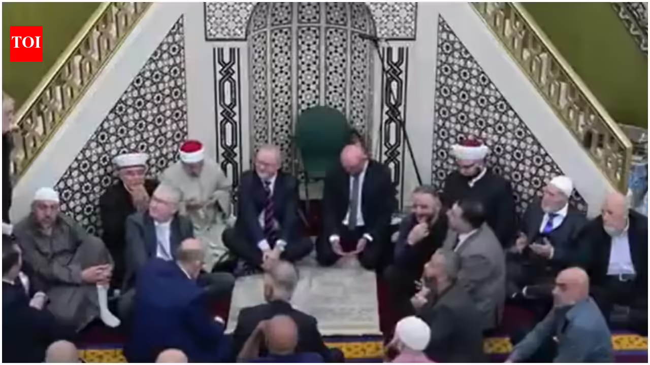 ‘Get them out of right here’: Australian PM Anthony Albanese, Tony Burke heckled at Eid prayers in Sydney over help for Israel — watch