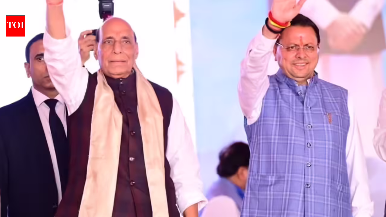‘He needs to be known as Dhurandhar Dhami’: Defence minister Rajnath Singh on 4 years of Uttarakhand govt | India Information