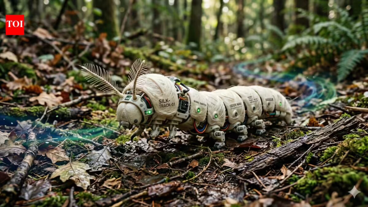 Scientists have made a silkworm-inspired odour-tracking robotic that may find survivors in catastrophe areas |