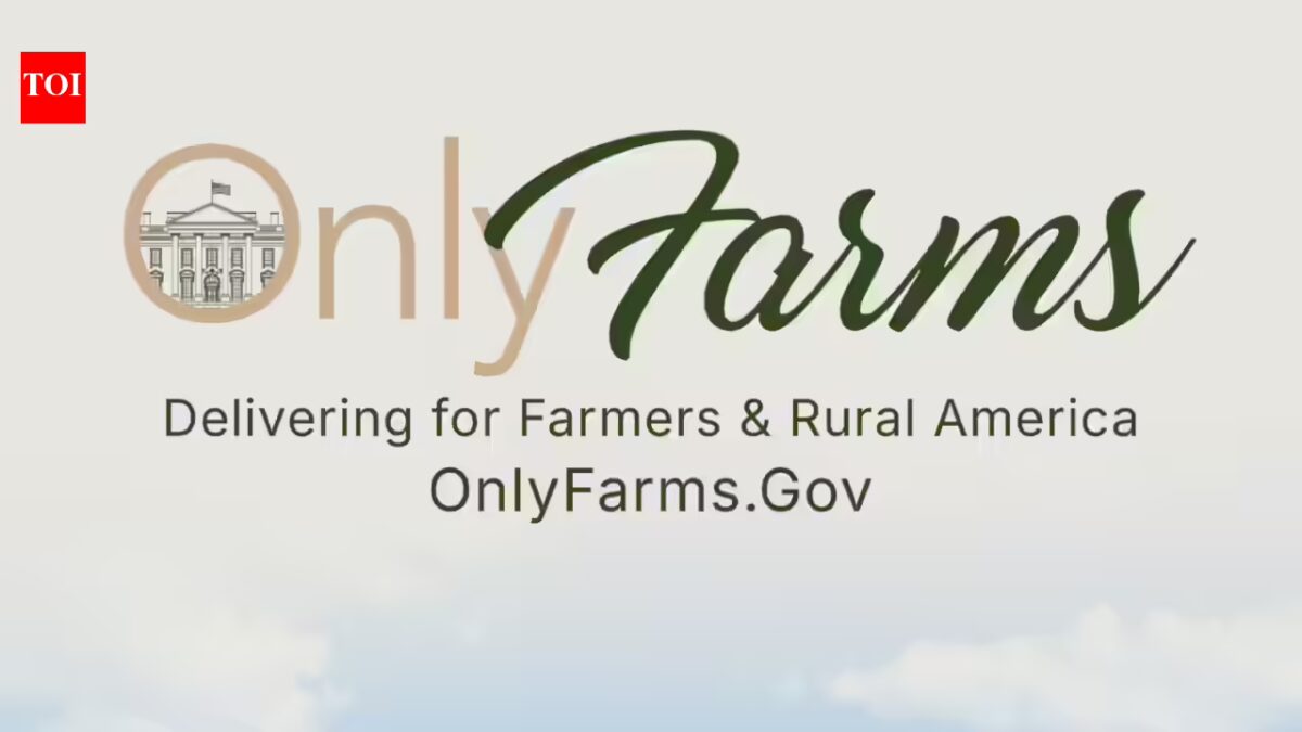 What’s ‘OnlyFarms’? Trump unveils bizarrely named web site to mark Nationwide Agriculture Day | World Information