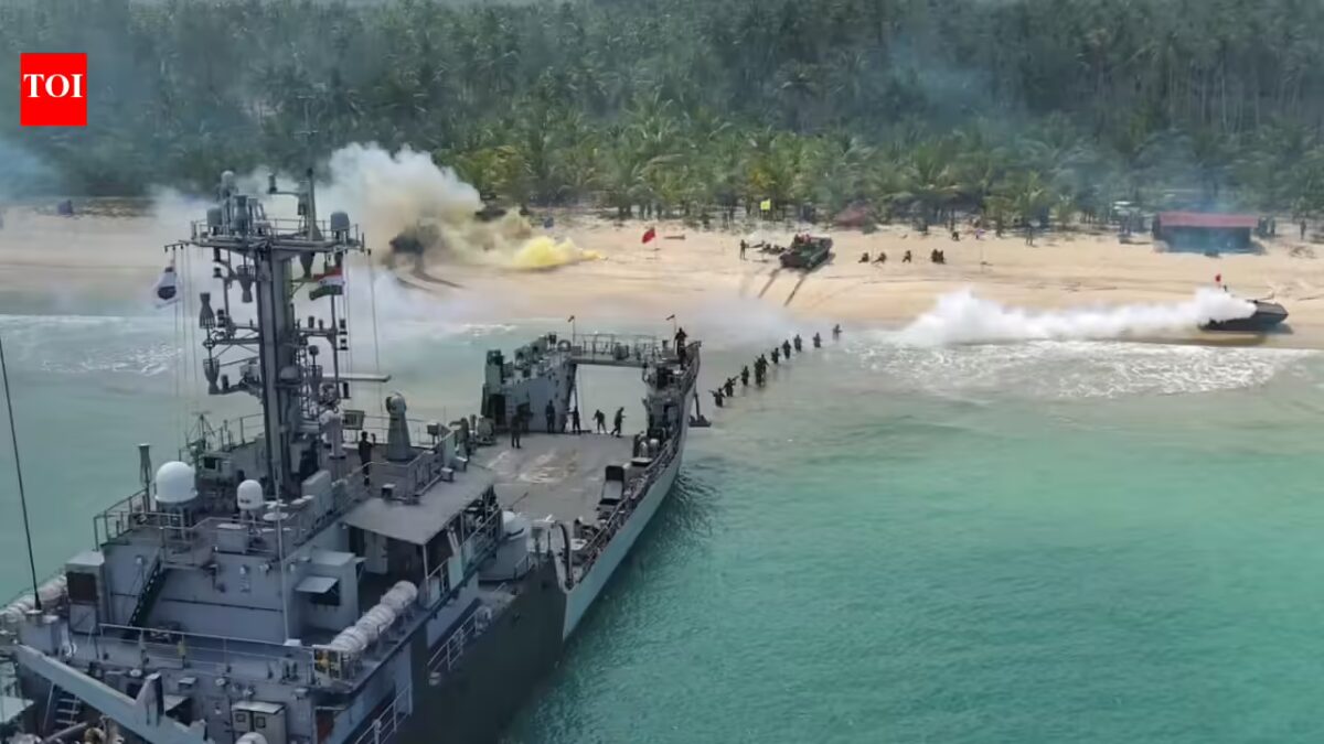 ‘Dweep Shakti’: Three companies conduct amphibious assaults, maritime dominance ops | India Information
