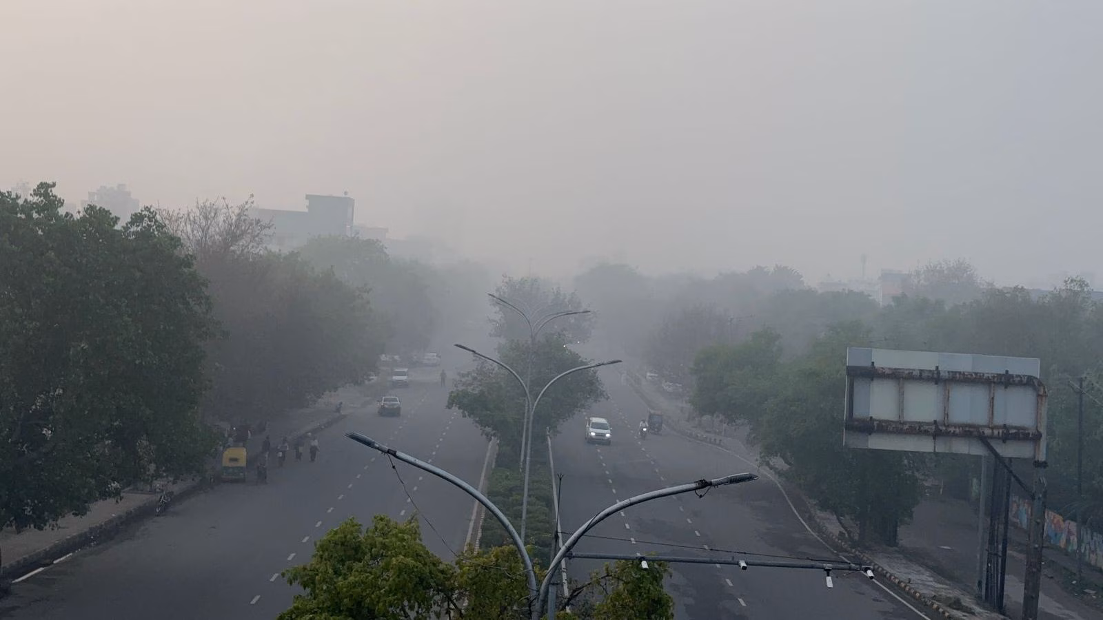 Delhi wakes as much as uncommon post-winter fog as temperatures plummet under 14°C; IMD points rain alert