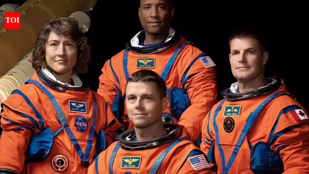 Why NASA’s Artemis II astronauts are sporting vibrant orange spacesuits on this historic mission |