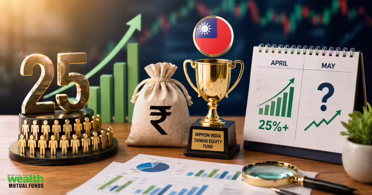 25 fairness MFs ship over 25% in April; Nippon India Taiwan Fairness Fund tops checklist. Will momentum proceed in Could?
