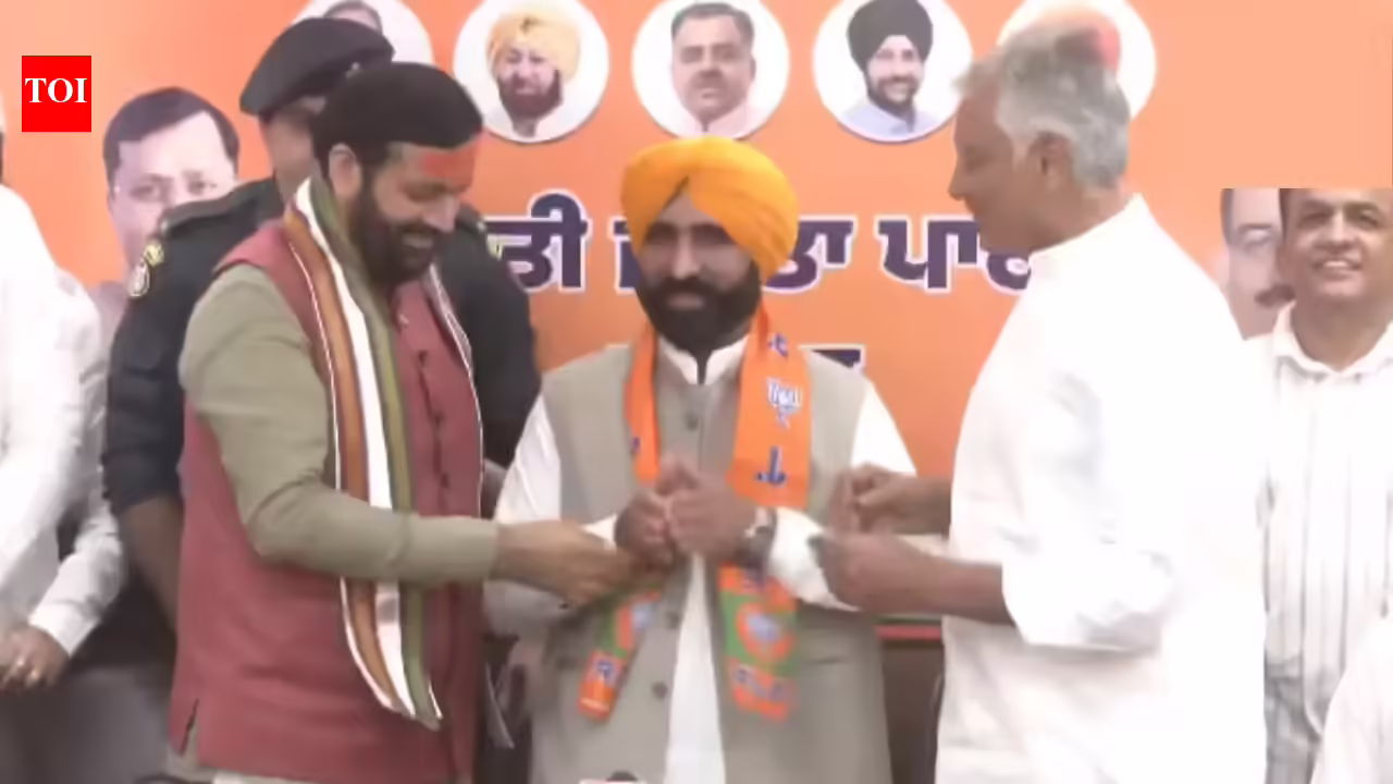 One other setback for AAP: Punjab CM Bhagwant Mann’s cousin Gyan Singh Mann joins BJP forward of polls | India Information