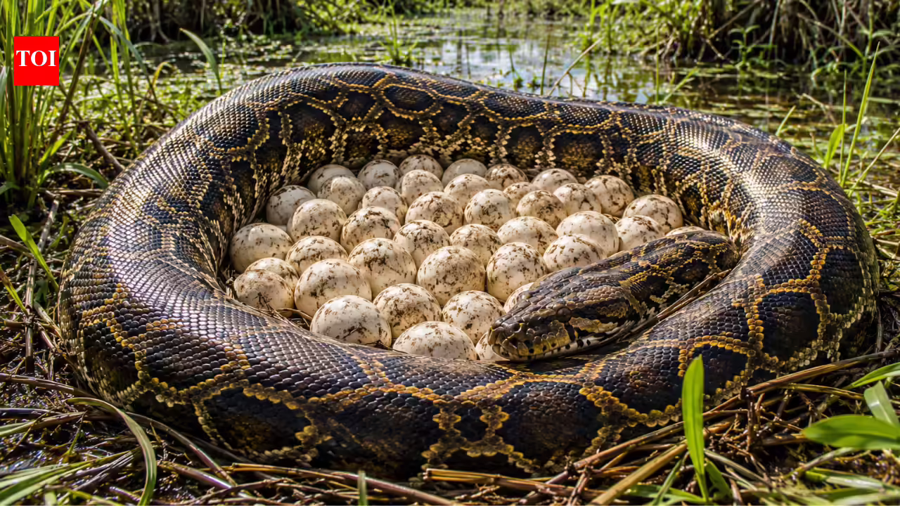 120 Burmese python eggs found in Florida’s Everglades