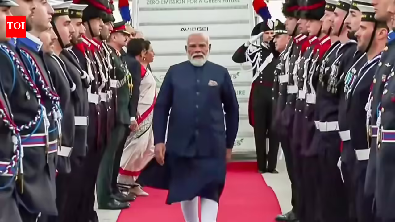 PM Modi arrives in Rome for ultimate leg of five-nation tour; India-Italy ties, commerce on agenda