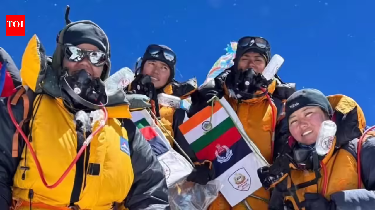 BSF’s All-Girls Staff Makes Historical past by Summiting Mount Everest | India Information