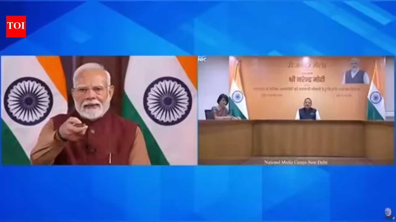 PM Modi’s Rozgar Mela: 51,000 Appointment Letters Distributed to Enhance Youth Employment | India Information