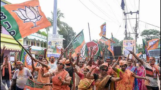 Maintaining with UP: After Bengal, Bihar euphoria, BJP out to maintain the momentum getting in seven states