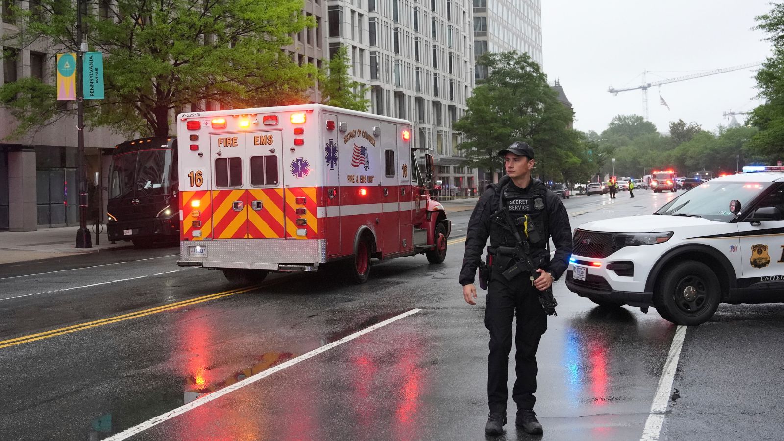 Secret Service Investigates, Lockdown Triggered