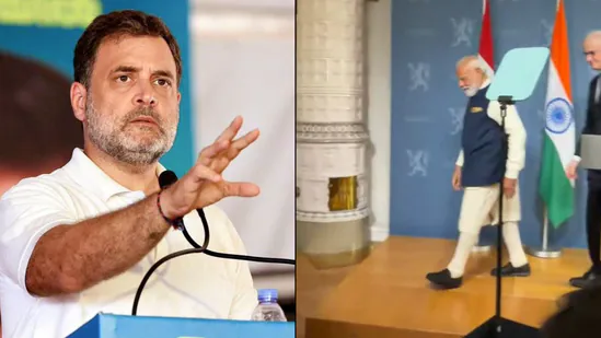 ‘What occurs to India’s picture when…’: Rahul Gandhi assaults PM Modi for ‘avoiding questions’ at Norway summit