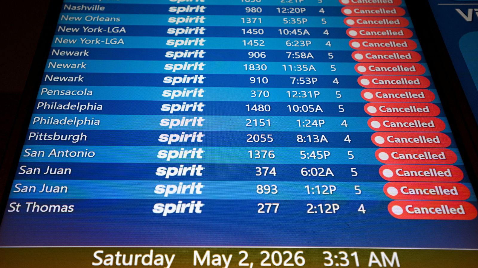 Why Trump’s $500M plan could not save Spirit Airways from the Iran struggle gas shock