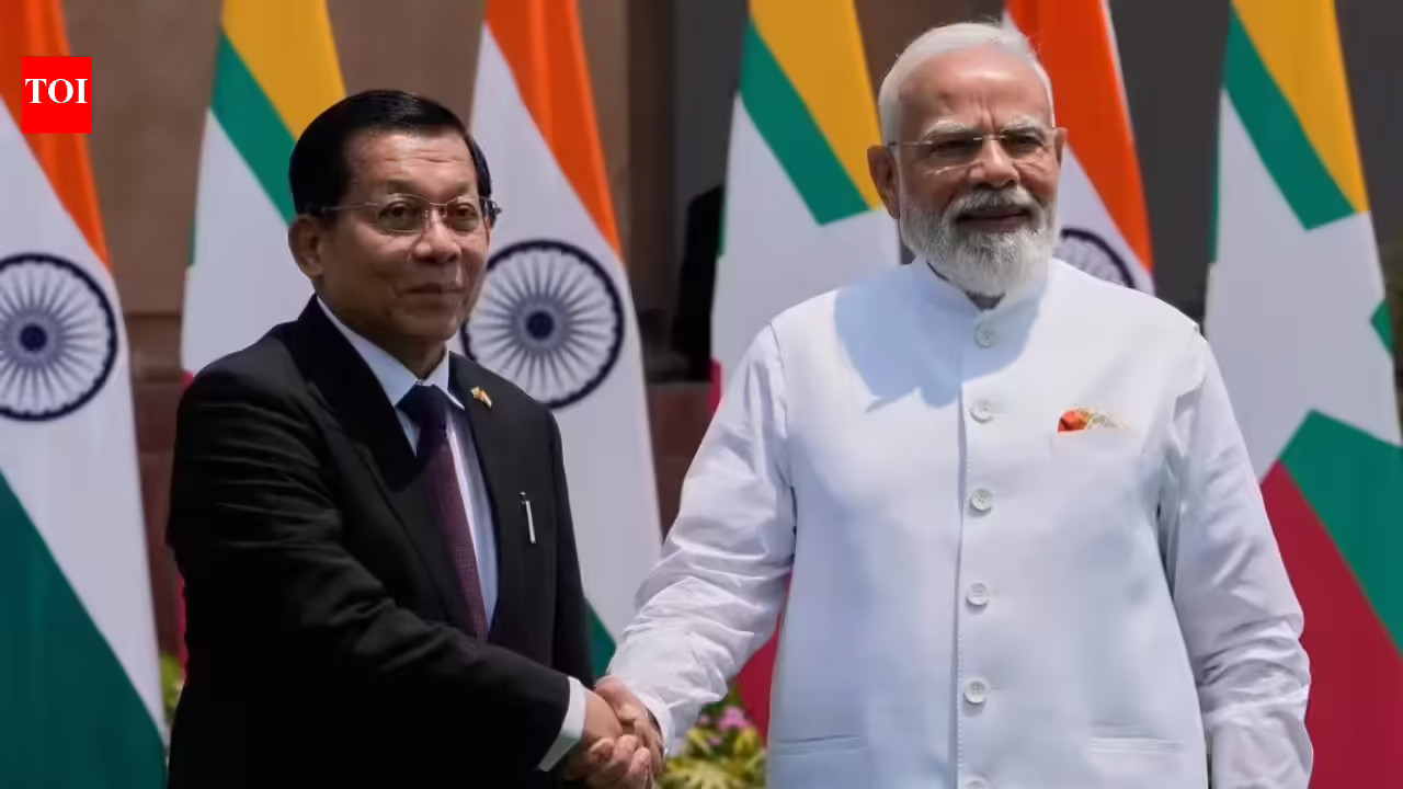 India-Myanmar ties: PM Modi raises border safety, refugee issues in talks with President Min Aung Hlaing | India Information
