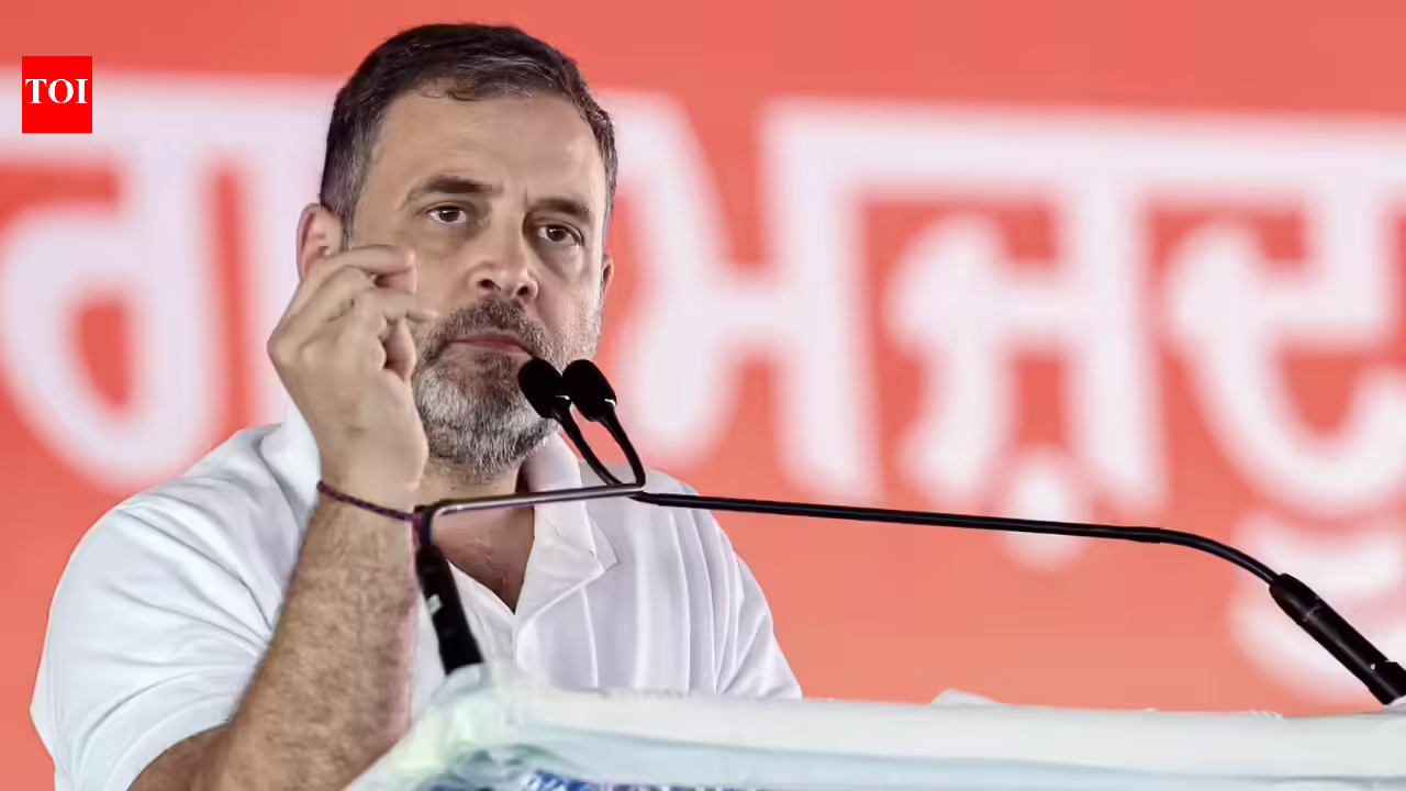 BJP counters Rahul Gandhi’s ‘financial tsunami’ warning amid Iran warfare: ‘Cease promoting panic’ | India Information