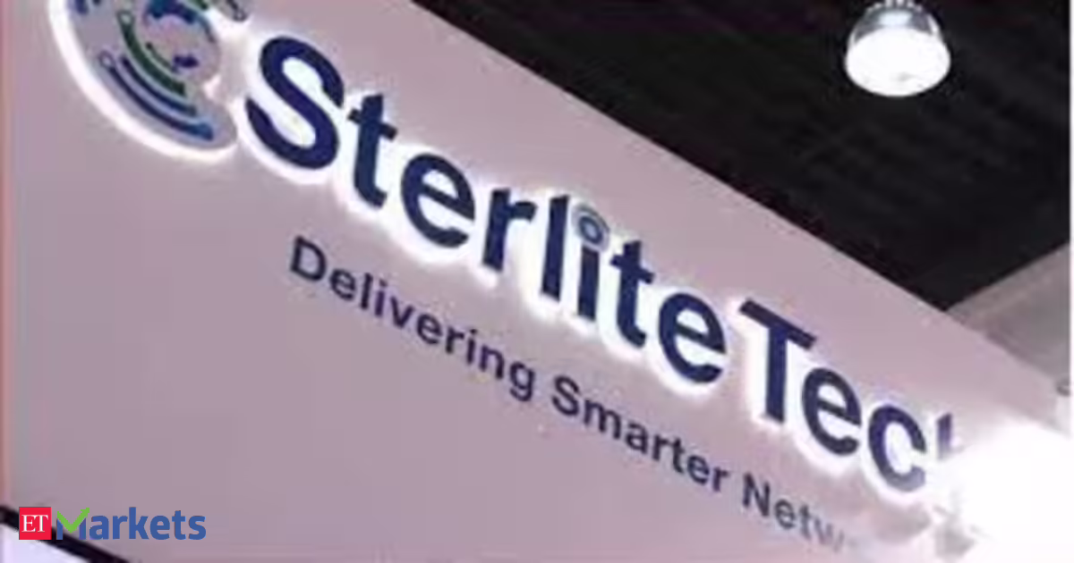 Sterlite Tech shares slide 5% after rallying 56% in a single month. Here is why