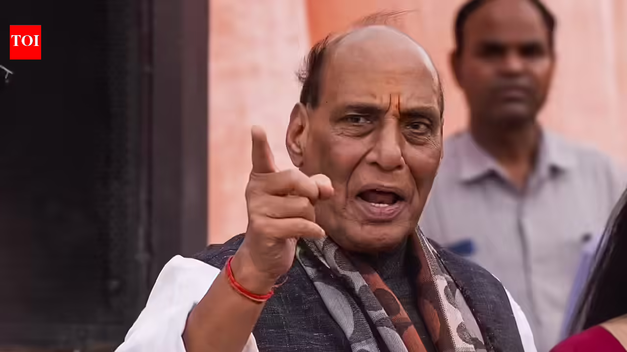 ‘Will not let Indus waters attain patrons of terror’: Rajnath Singh’s sturdy message to Pakistan | India Information