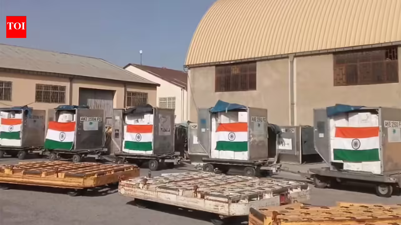 India delivers 5 tonnes of medical support to Afghanistan beneath humanitarian help | India Information