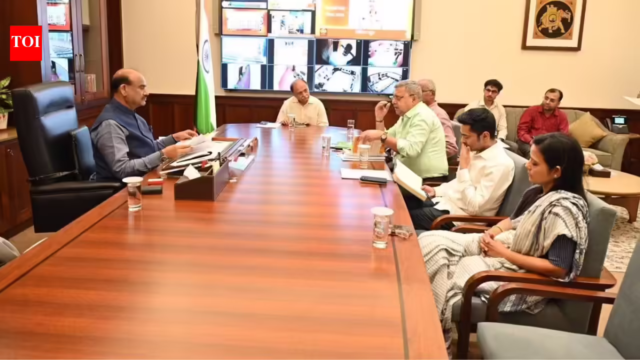 Abhishek meets Birla, desires 20 TMC rebels disqualified | India Information