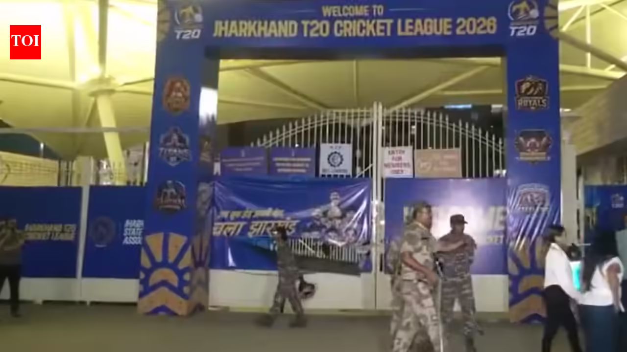 Stampede-like state of affairs at Ranchi stadium throughout Jharkhand T20 League ultimate | India Information