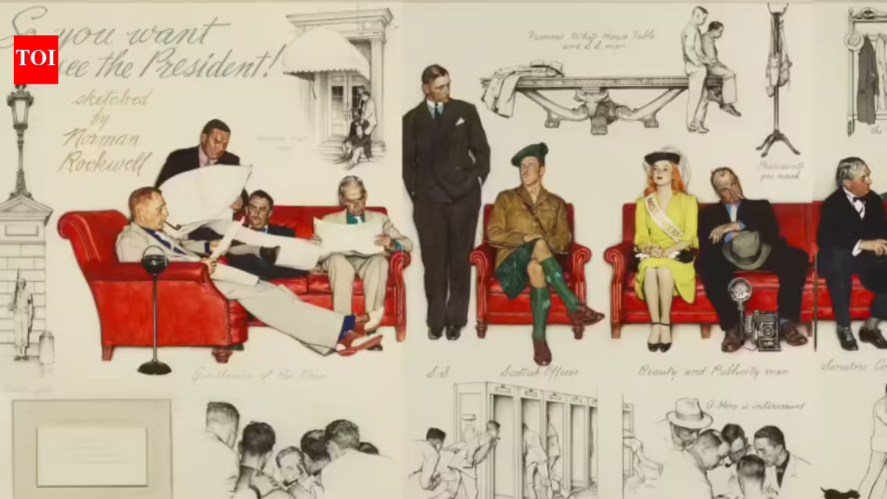 Norman Rockwell’s White Home portray that sparked a lawsuit, bought for $7.25 million and impressed a WWII love story is now on public view | World Information