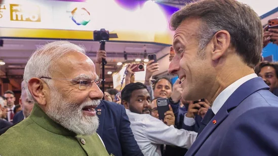 ‘Priya mitra Narendra…’: French President Emmanuel Macron’s Hindi farewell message for PM Modi | Watch