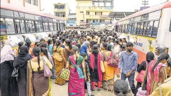 Karnataka plans good playing cards to curb Shakti scheme free bus journey fraud