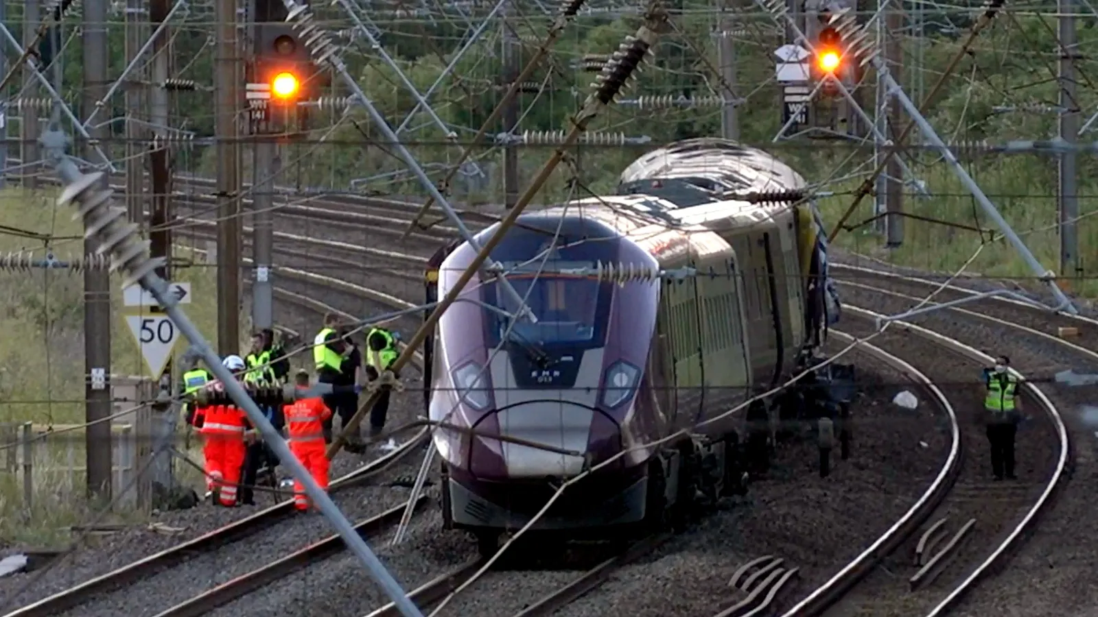 Two London-bound trains collide on the identical monitor in a devastating rush-hour crash that leaves one useless and almost 90 injured