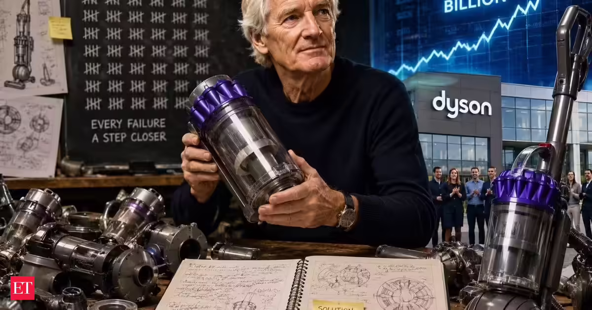 He failed 5,000 occasions, however by no means gave up, to make the best vacuum; now his web value is $13 billion