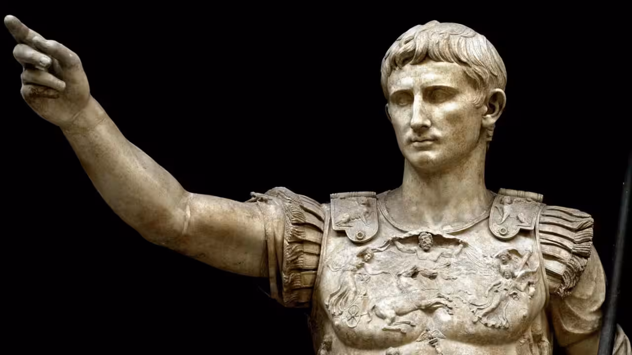 Augustus: Quote of the day by Roman emperor Augustus: ‘We write our names within the sand after which the waves roll in and wash them away’ and the way all human achievements finally fade away